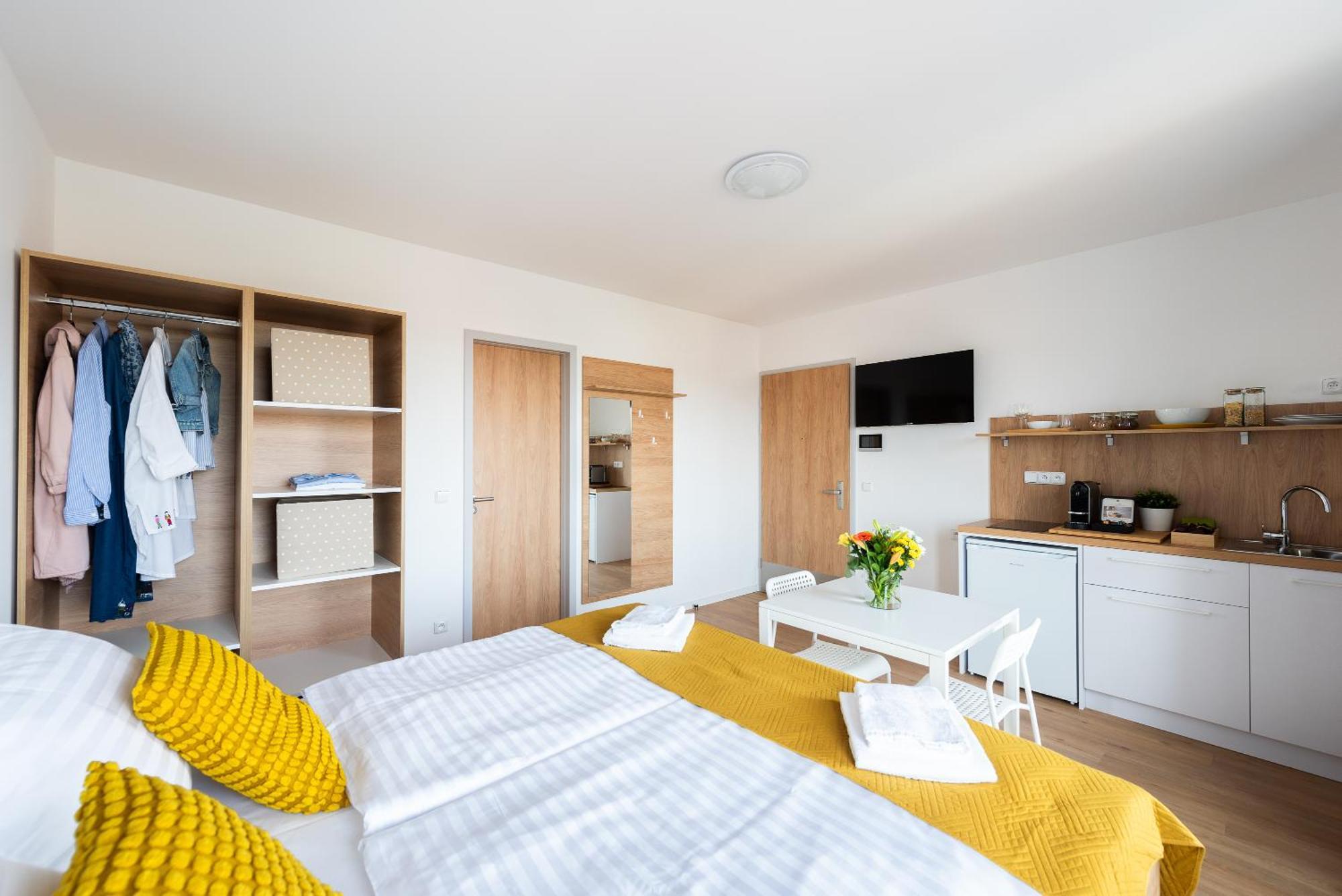 Libero Apartments Prag Zimmer foto