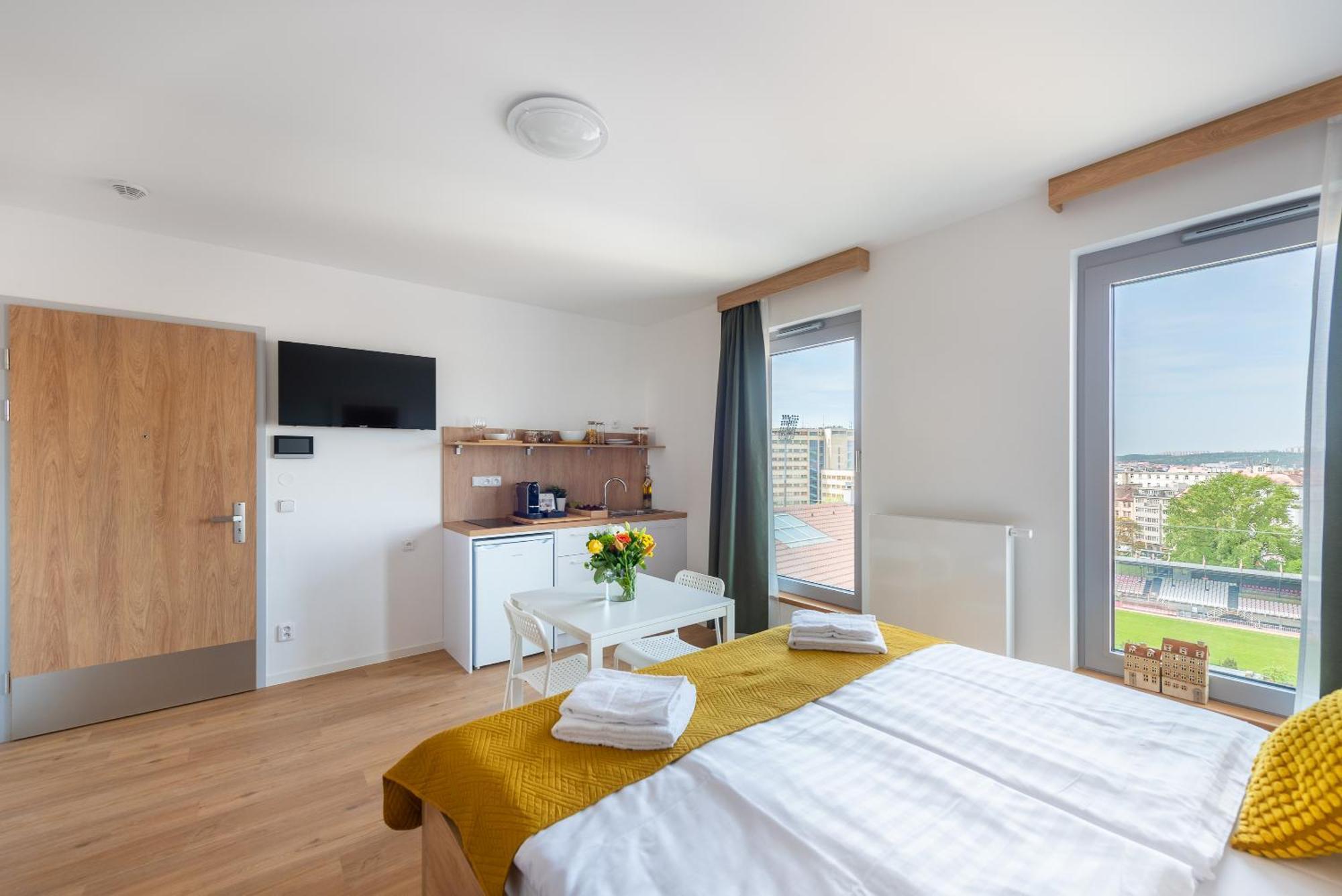 Libero Apartments Prag Zimmer foto